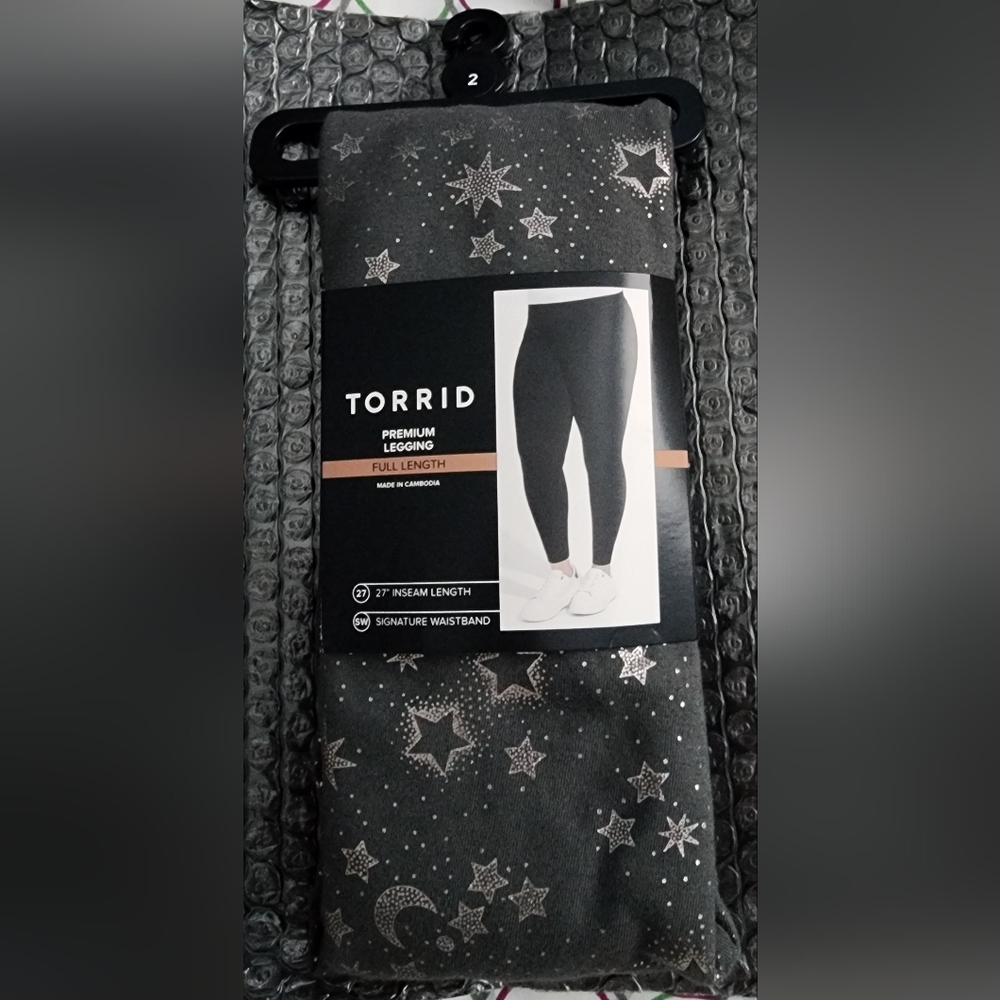 Torrid Stipple Stars Dark Shadow Leggings